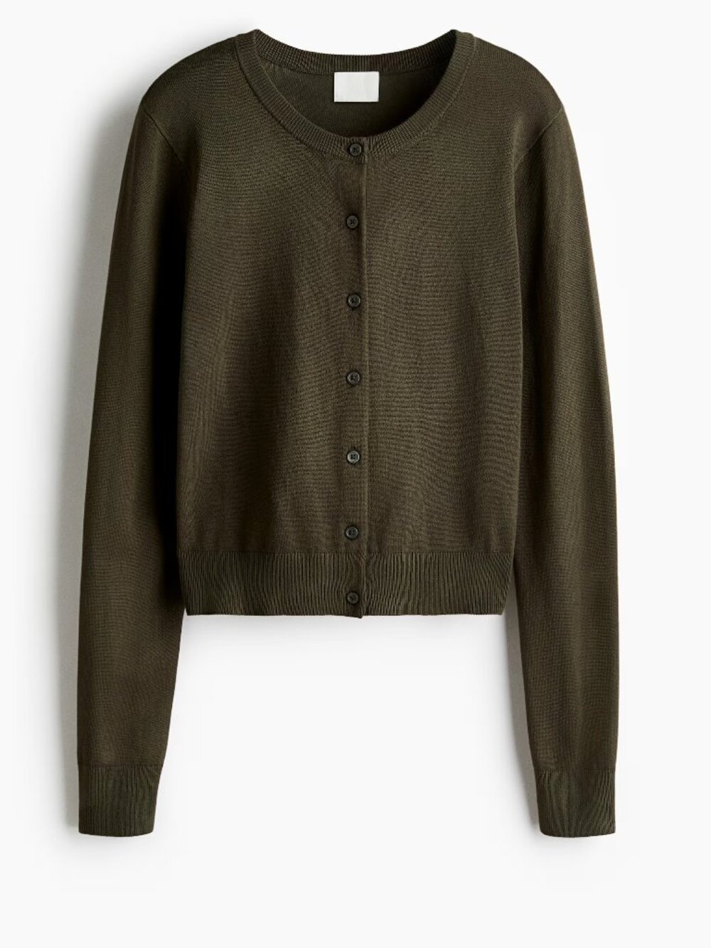 H&M Womens Fine Knit Cardigan Sweater L
